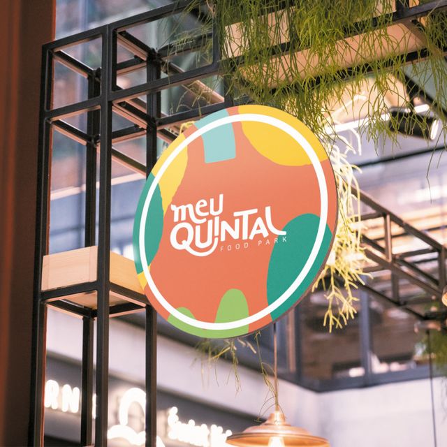 Placa Meu Quintal Food Park